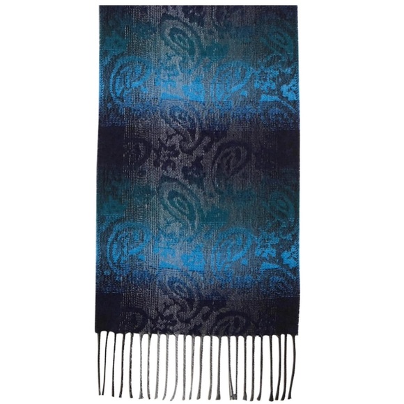 Steve Madden scarf Blue.   0145 - Picture 4 of 4
